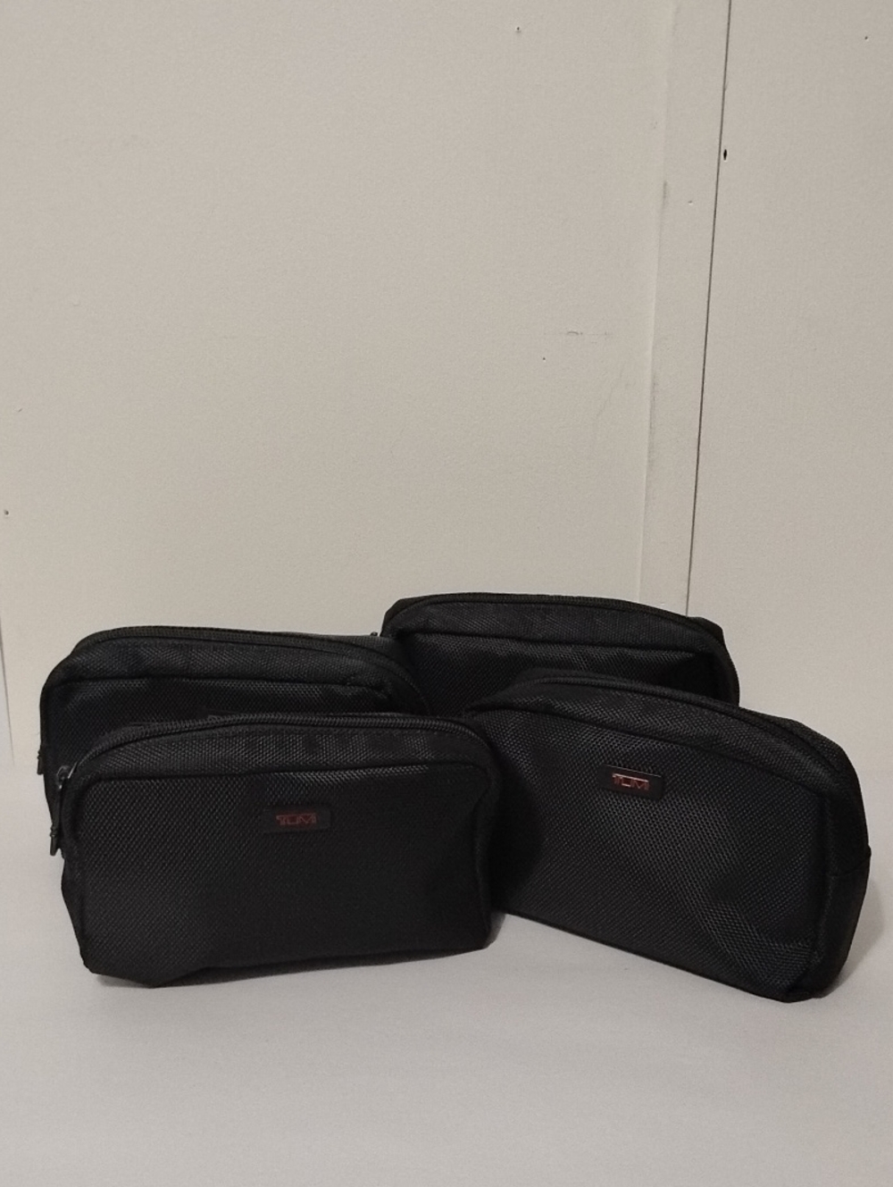 Tumi Delta Air Line Black‎ Nylon Toiletry Organizer Pouches ( Sold Individual)
